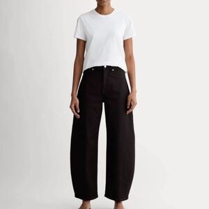 Everlane The Way-High Curve Jean in Black